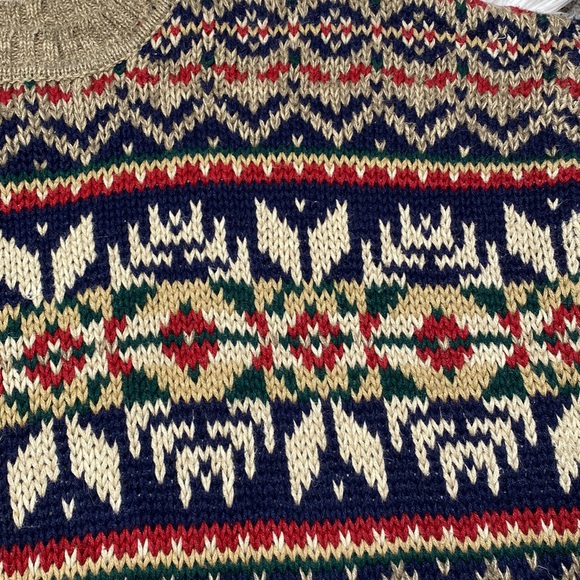 Abercrombie & Fitch vintage fairisle knit sweater - Picture 5 of 5